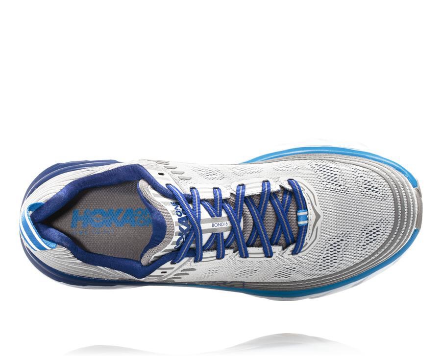 Hoka One One Hardloopschoenen Heren - Bondi 6 - Grijs - AC9178620